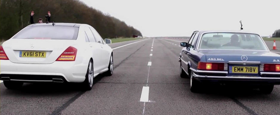 Duelul generatiilor: Mercedes S350 CDI versus Mercedes 450 SEL