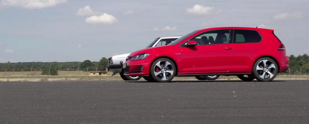 Duelul Generatiilor: Scurta liniuta intre primul si ultimul Volkswagen Golf GTI