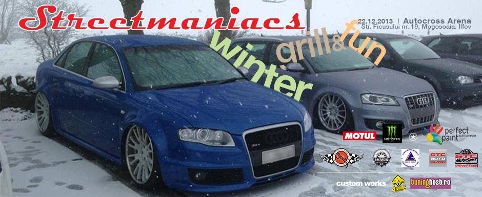 Duminica, 22 decembrie: Streetmaniacs Winter Grill & Fun Duminica, 22 decembrie: Streetmaniacs Winter Grill & Fun