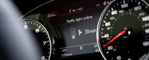 Dupa BMW, a venit timpul celor de la Audi sa dezvolte un sistem care il anunta pe sofer cat mai are semaforul pana se face verde