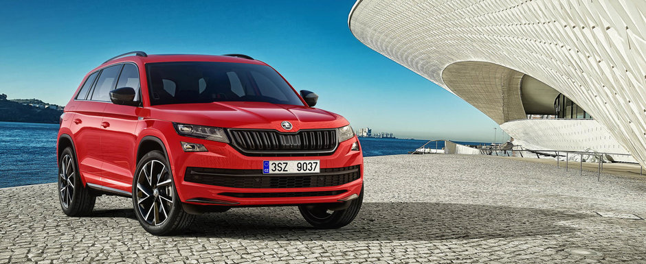 Dupa Scout, Skoda lanseaza Kodiaq Sportline