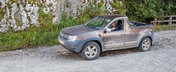 Dacia Duster Pick-up, testata pe Transfagarasan