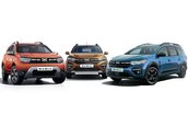 Duster, Sandero si Jogger cu noul logo Dacia