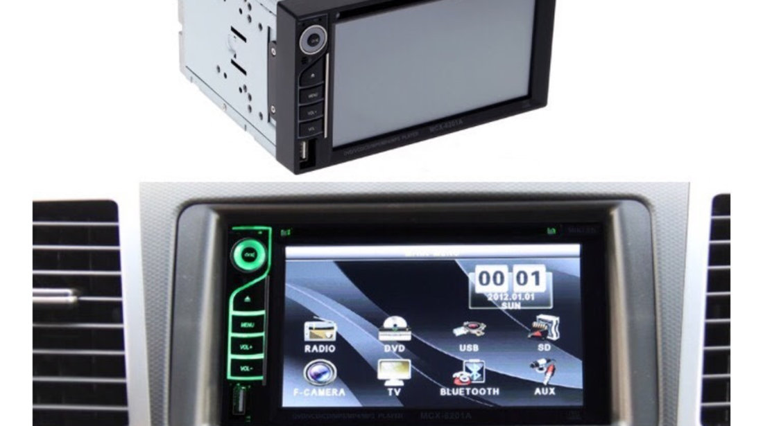 Dvd 2Din Universal ~ Multimedia 7" inch ~ Bluetooth, Tv, USB, SD Card