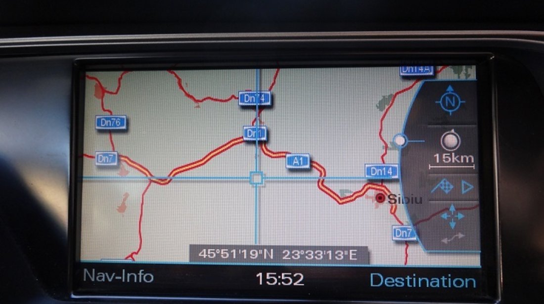 Dvd Audi navigatie AUDI A4 A5 A6 A8 Q7 S4 S5 S6 S8 Q5 Harti Romania 2017