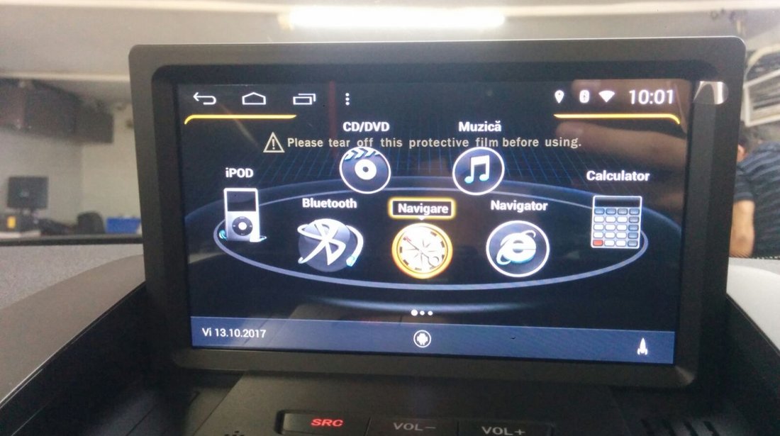 DVD AUTO NAVIGATIE ANDROID DEDICATA BMW X3 E83 EDOTEC EDT-M103 PLATFORMA S160 PROCESOR QUADCORD 16GB