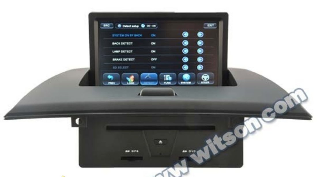 DVD AUTO NAVIGATIE ANDROID DEDICATA BMW X3 E83 WITSON W2-M103 PLATFORMA S160 PROCESOR QUADCORD 16GB