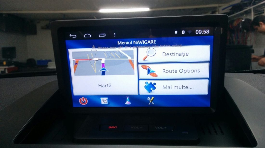 DVD AUTO NAVIGATIE ANDROID DEDICATA BMW X3 E83 WITSON W2-M103 PLATFORMA S160 PROCESOR QUADCORD 16GB