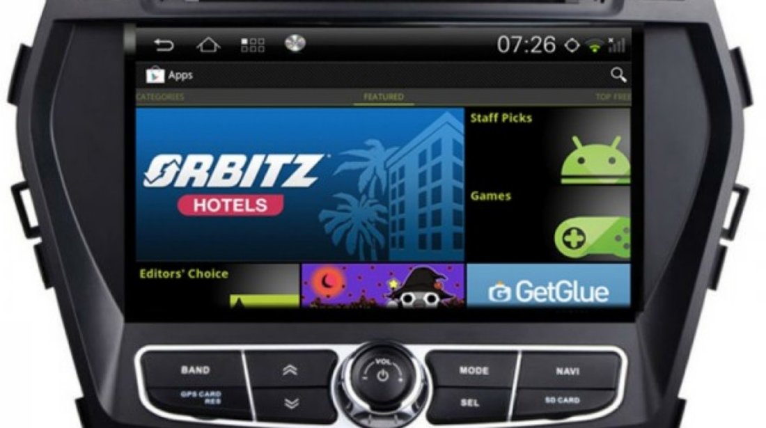 DVD AUTO Navigatie Android EDT I209 Dedicata NOUL Hyundai Santa Fe Ix45 Platforma S150 Internet 3g Wifi Procesor Samsung A8 1ghz Dvr Hard Intern Carkit Bluetooth Preluare Agenda Telefonica Mirror Link Model Premium