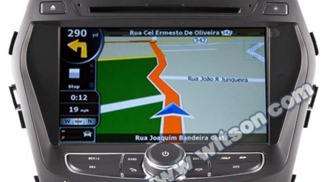 DVD AUTO Navigatie Android EDT I209 Dedicata NOUL Hyundai Santa Fe Ix45 Platforma S150 Internet 3g Wifi Procesor Samsung A8 1ghz Dvr Hard Intern Carkit Bluetooth Preluare Agenda Telefonica Mirror Link Model Premium