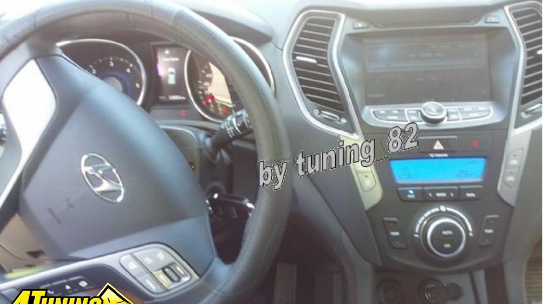 DVD AUTO Navigatie Android EDT I209 Dedicata NOUL Hyundai Santa Fe Ix45 Platforma S150 Internet 3g Wifi Procesor Samsung A8 1ghz Dvr Hard Intern Carkit Bluetooth Preluare Agenda Telefonica Mirror Link Model Premium