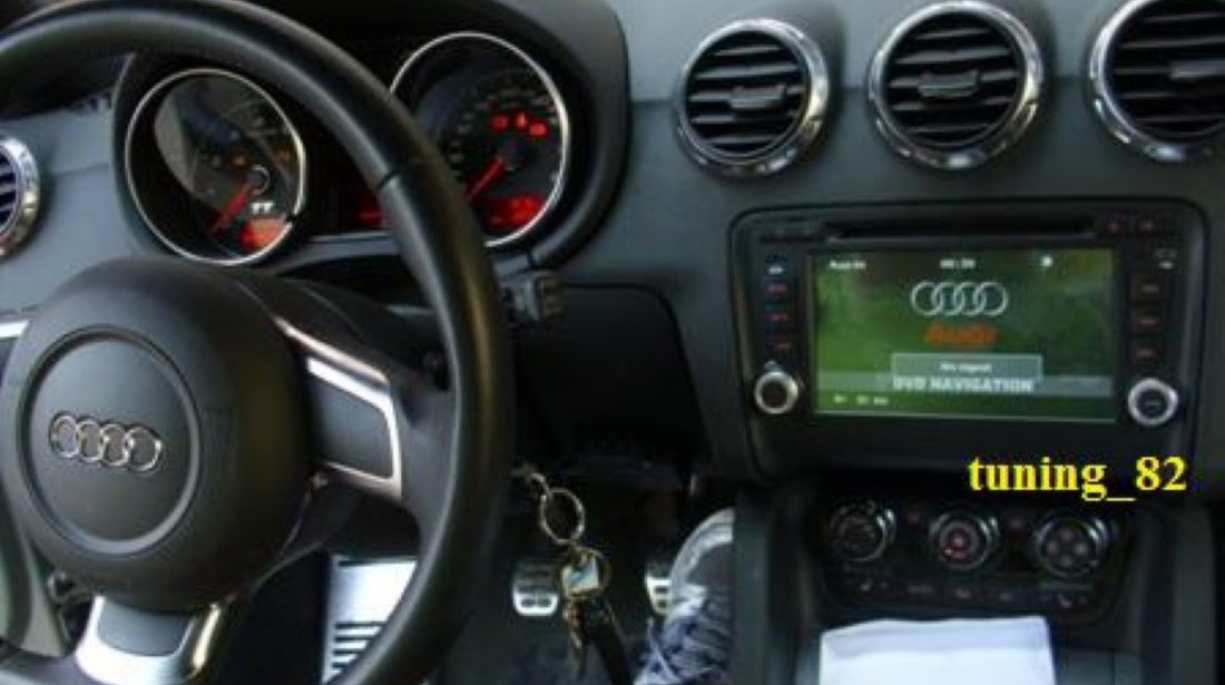 Dvd Auto Navigatie Dedicata Audi Tt Dynavin N6 Tt Dual Radio Tuner Carkit Parrot Preluare Agenda Telefonica Afisaj Obc Model Premium Microfon Extern Carkit Si Camera Video Cadou