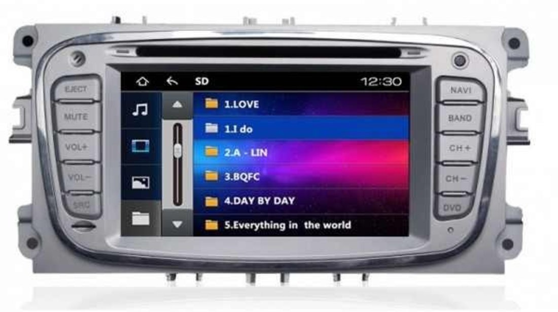 DVD AUTO NAVIGATIE DEDICATA FORD MONDEO FOCUS 2 SMAX GALAXY TOURNEO EDOTEC K003 ECRAN CAPACITIV GPS