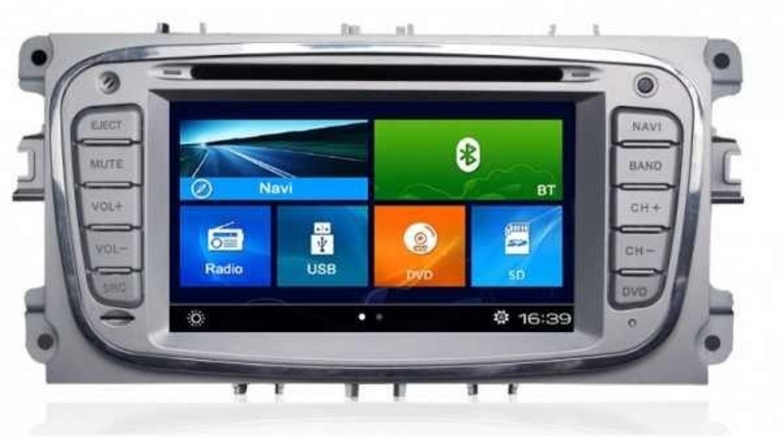 DVD AUTO NAVIGATIE DEDICATA FORD MONDEO FOCUS 2 SMAX GALAXY TOURNEO EDOTEC K003 ECRAN CAPACITIV GPS