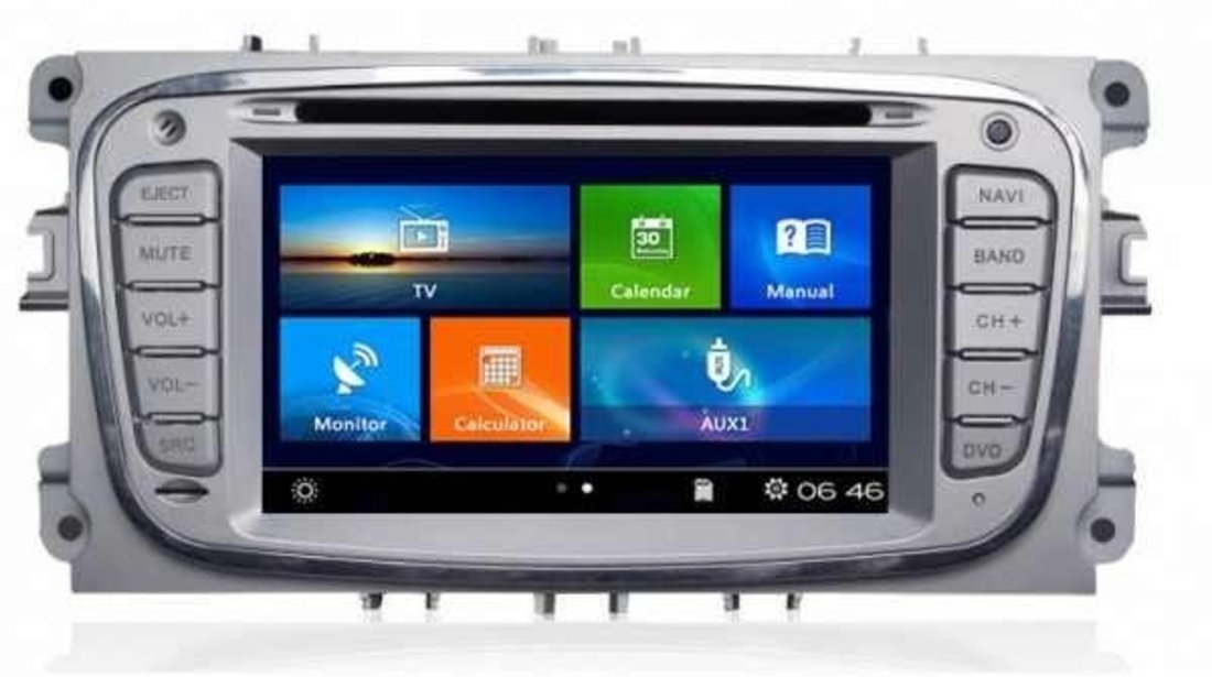 DVD AUTO NAVIGATIE DEDICATA FORD MONDEO FOCUS 2 SMAX GALAXY TOURNEO EDOTEC K003 ECRAN CAPACITIV GPS