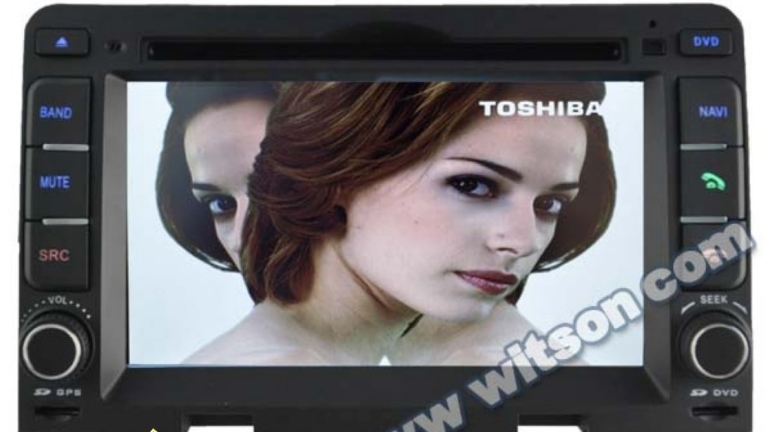 DVD AUTO NAVIGATIE DEDICATA HYUNDAI I30 2007 - 2012 CLIMA MANUALA WITSON W2-C024 S100 GPS TV CARKIT