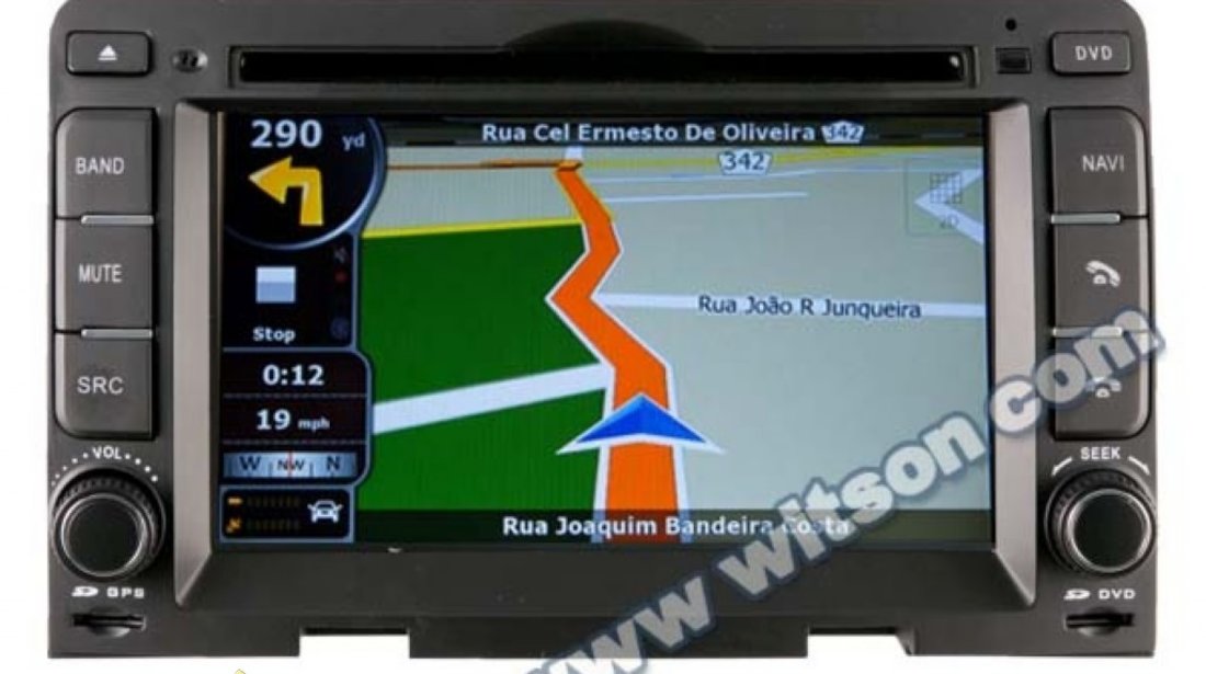 DVD AUTO NAVIGATIE DEDICATA HYUNDAI I30 2007 - 2012 CLIMA MANUALA WITSON W2-C024 S100 GPS TV CARKIT