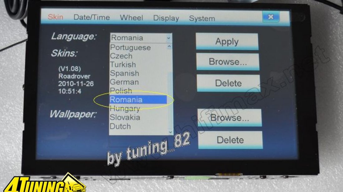 DVD AUTO Navigatie Dedicata LAND ROVER FREELANDER 2 DISCOVERY 3 Gps Tv Carkit Usb Divx Model 2012