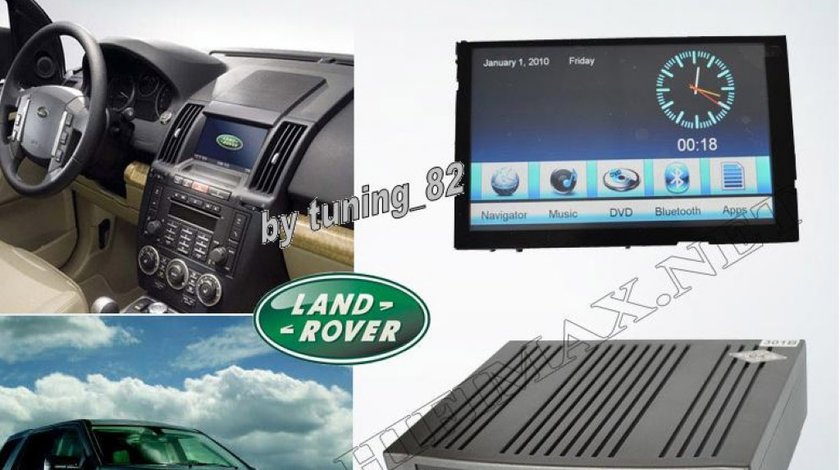 DVD AUTO Navigatie Dedicata LAND ROVER FREELANDER 2 DISCOVERY 3 Gps Tv Carkit Usb Divx Model 2012
