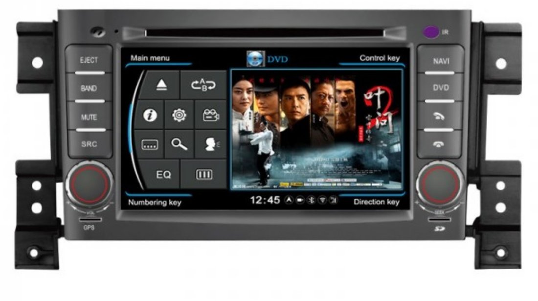 Dvd Auto Navigatie Dedicata Suzuki Grand Vitara EDOTEC EDT C053 Platforma S100 Procesor Dual Core A8 1ghz 512 Ddr 2 Dvd Gps Tv Dvr Carkit Preluare Agenda Telefonica