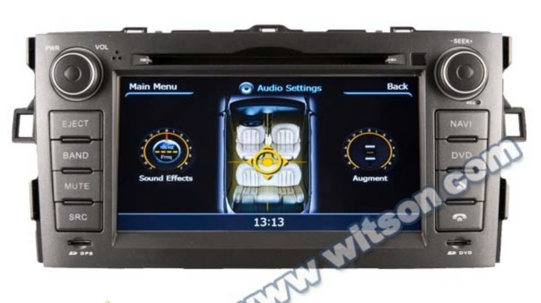 Dvd Auto Navigatie Dedicata Toyota Auris 2007 2012 Witson W2 C028 Platforma S100