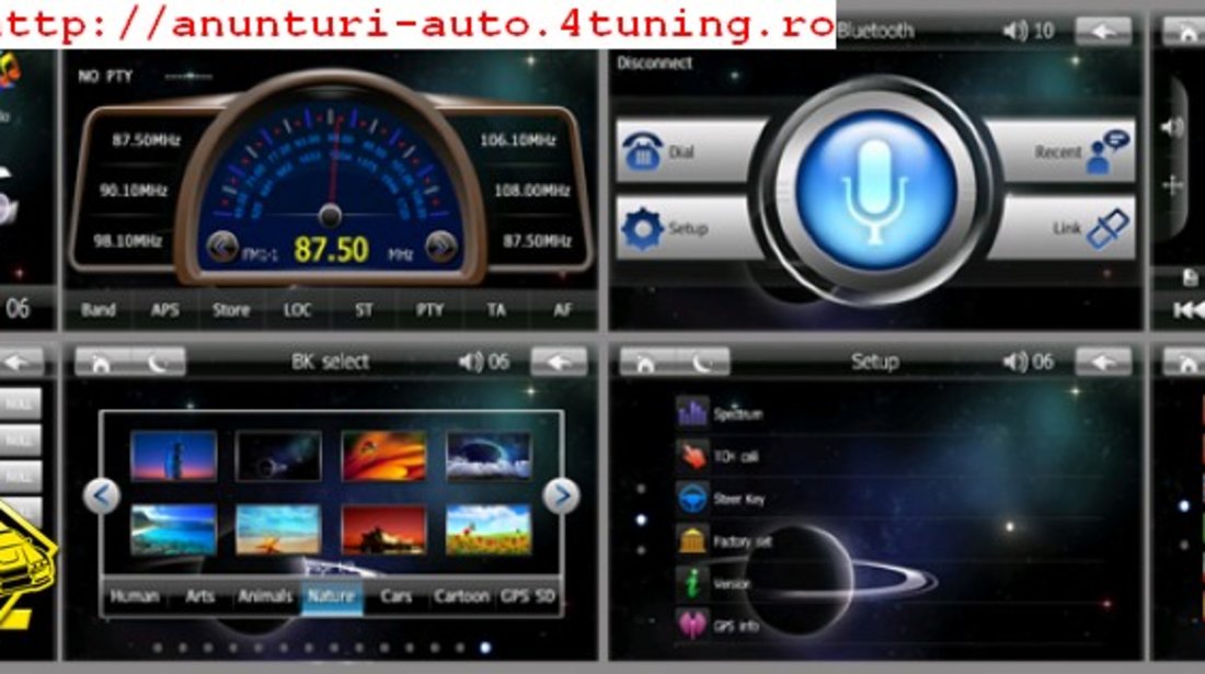 Dvd Auto Navigatie Hyundai SONATA GPS CARKIT USB TV NAVD 9900
