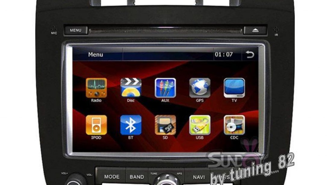 Dvd Auto Navigatie NAVI X Dedicata VW TOUAREG 2012 2013 Dvd Gps Carkit Tv Comenzi Pe Volan Model 2013