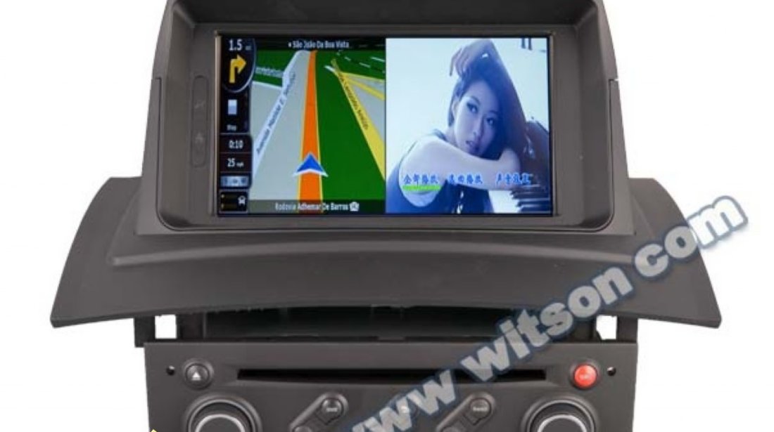 DVD AUTO NAVIGATIE WITSON W2 C098 DEDICAT Renault Megane 2 PLATFORMA S100 DVD GPS TV DVR CARKIT