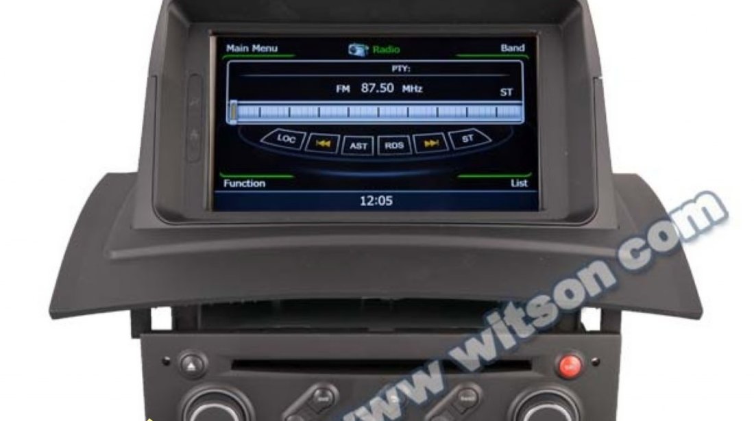 DVD AUTO NAVIGATIE WITSON W2 C098 DEDICAT Renault Megane 2 PLATFORMA S100 DVD GPS TV DVR CARKIT