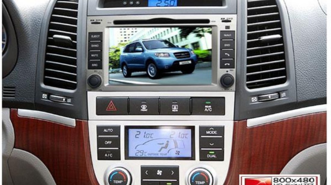 Dvd Auto Navigatie WITSON W2-D773Y Dedicata Hyundai Santa Fe INTERNET 3G WI FI DVD GPS CARKIT USB DIVX TV PICTURE IN PICTURE