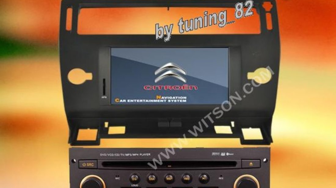 Dvd Auto Navigatie Witson W2-D9956CI Dedicata CITROEN C4 Internet 3g Wifi Dvd Gps Carkit Tv Comenzi Pe Volan Model 2013