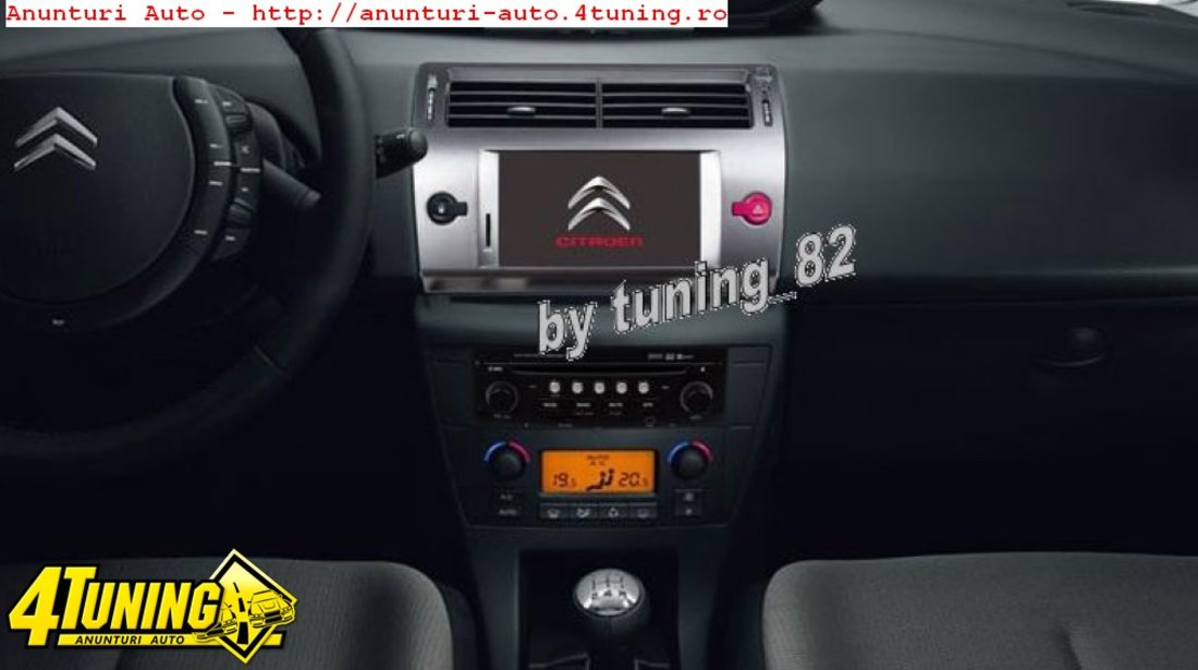 Dvd Auto Navigatie Witson W2-D9956CI Dedicata CITROEN C4 Internet 3g Wifi Dvd Gps Carkit Tv Comenzi Pe Volan Model 2013