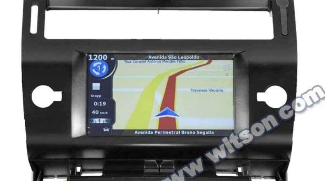 Dvd Auto Navigatie Witson W2-D9956CI Dedicata CITROEN C4 Internet 3g Wifi Dvd Gps Carkit Tv Comenzi Pe Volan Model 2013