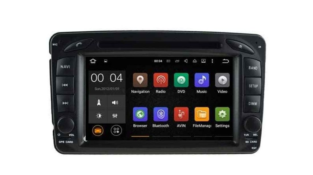 Dvd Gps AUTO Carkit Navigatie Dedicata ANDROID Mercedes Benz Vito W639 QUAD CORE INTERNET NAVD-A571G