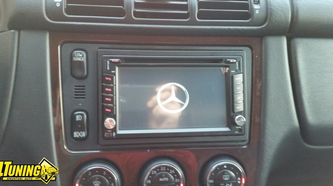 Dvd GPS Auto CARKIT Navigatie Dedicata Mercedes Benz Ml W163 1997–2005 NAVD-6205ML