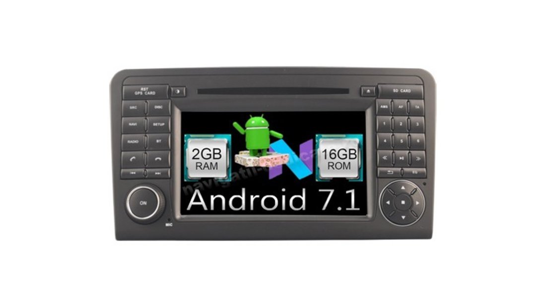 DVD GPS AUTO CARKIT USB Navigatie Dedicata Android Mercedes Benz Ml W164 Class GL X164  NAVD-A219