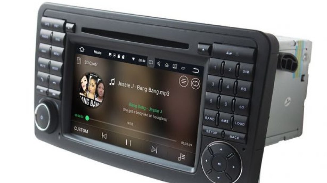 DVD GPS AUTO CARKIT USB Navigatie Dedicata Android Mercedes Benz Ml W164 Class GL X164 NAVD-A219