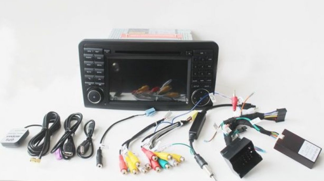 DVD GPS AUTO CARKIT USB Navigatie Dedicata Android Mercedes Benz Ml W164 Class GL X164 NAVD-A219