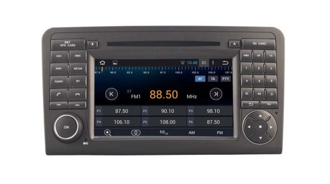 DVD GPS AUTO CARKIT USB Navigatie Dedicata Android Mercedes Benz Ml W164 Class NAVD-A219