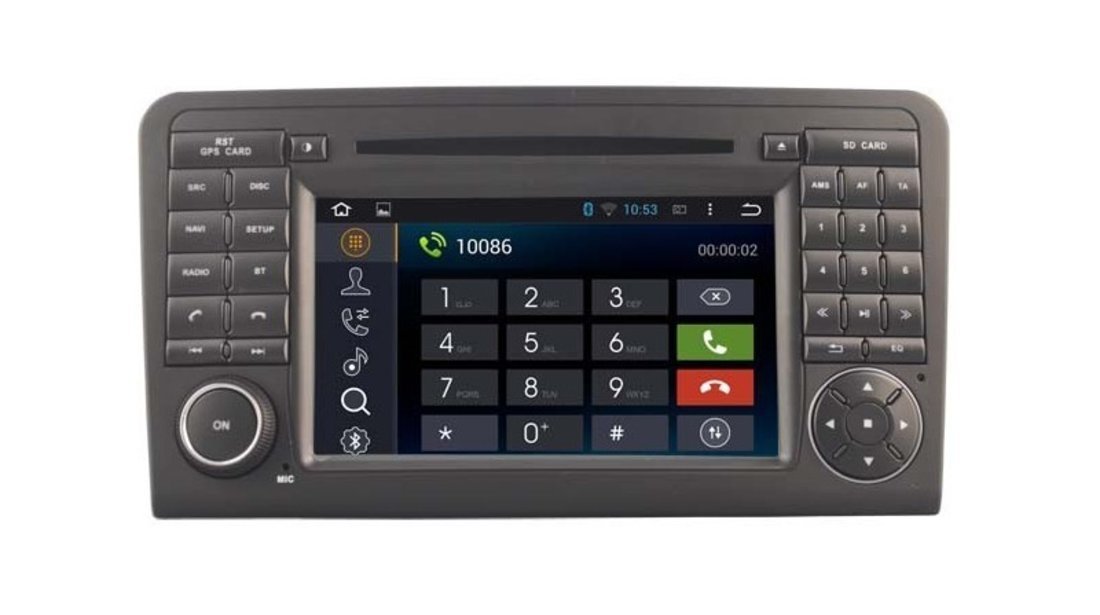 DVD GPS AUTO CARKIT USB Navigatie Dedicata Android Mercedes Benz Ml W164 Class GL X164  NAVD-A219