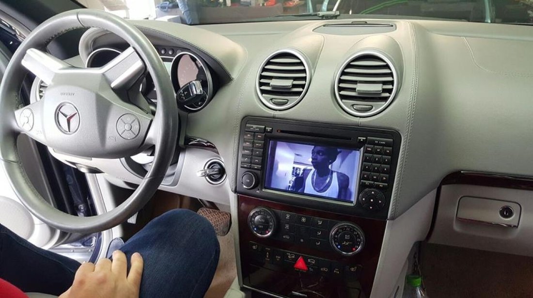 DVD GPS AUTO CARKIT USB Navigatie Dedicata Android Mercedes Benz Ml W164 Class GL X164 NAVD-A219