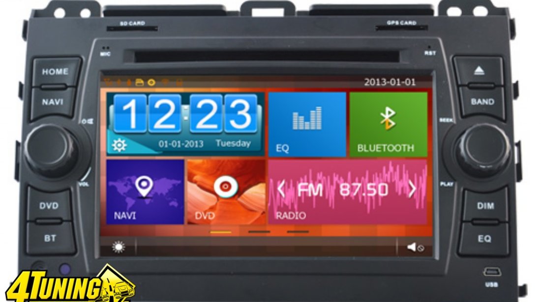 DVD GPS AUTO LAND CRUISER DVD GPS USB TV NAVD-D8129T