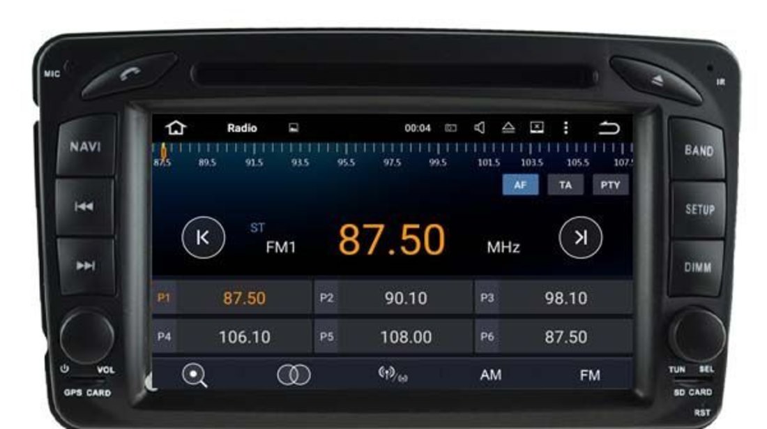 Dvd Gps Auto Navigatie Android Dedicata Mercedes Benz CLASA A B Vito Viano Sprinter NAVD-P068