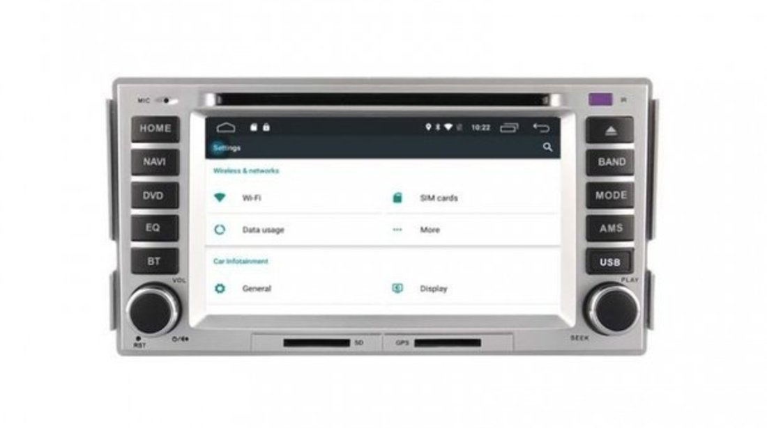 Dvd Gps Auto Navigatie Android HYUNDAI SANTA FE Internet NAVD A008