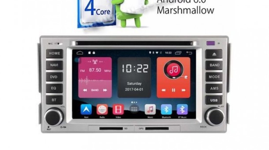 Dvd Gps Auto Navigatie Android HYUNDAI SANTA FE Internet NAVD A008