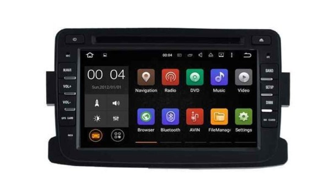 Dvd Gps Auto Navigatie Dedicata Android 7.1 Dacia Dokker NAVD A5157