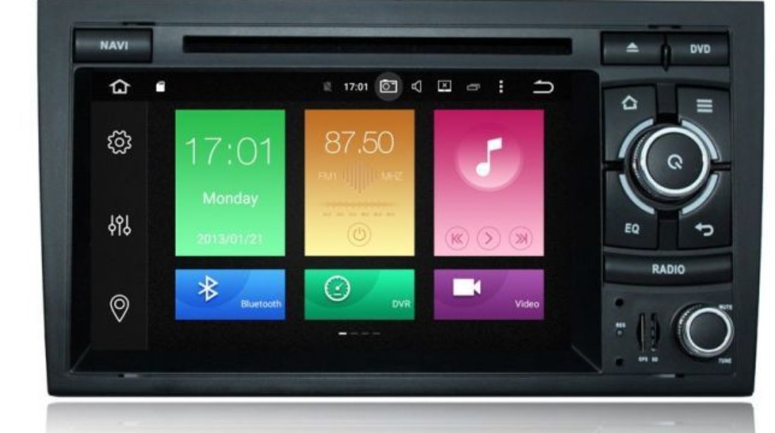 Dvd Gps Auto Navigatie Dedicata Android AUDI A4 B6 B7 SEAT EXEO INTERNET CARKIT USB NAVD-P050