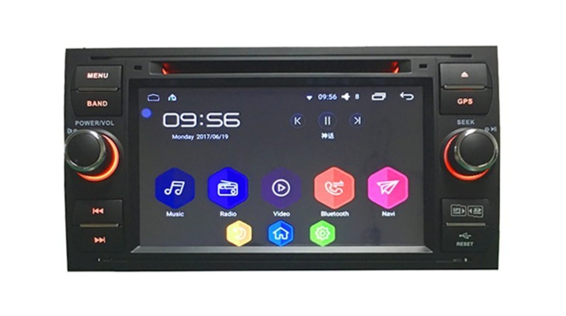 Dvd Gps Auto Navigatie Dedicata Android Ford C Max QUAD CORE INTERNET Ecran Capacitiv NAVD-i9488