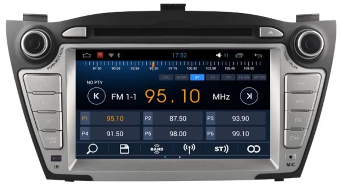 DVD GPS Auto Navigatie Dedicata ANDROID Hyundai IX35 NEW TUCSON NAVD-A047