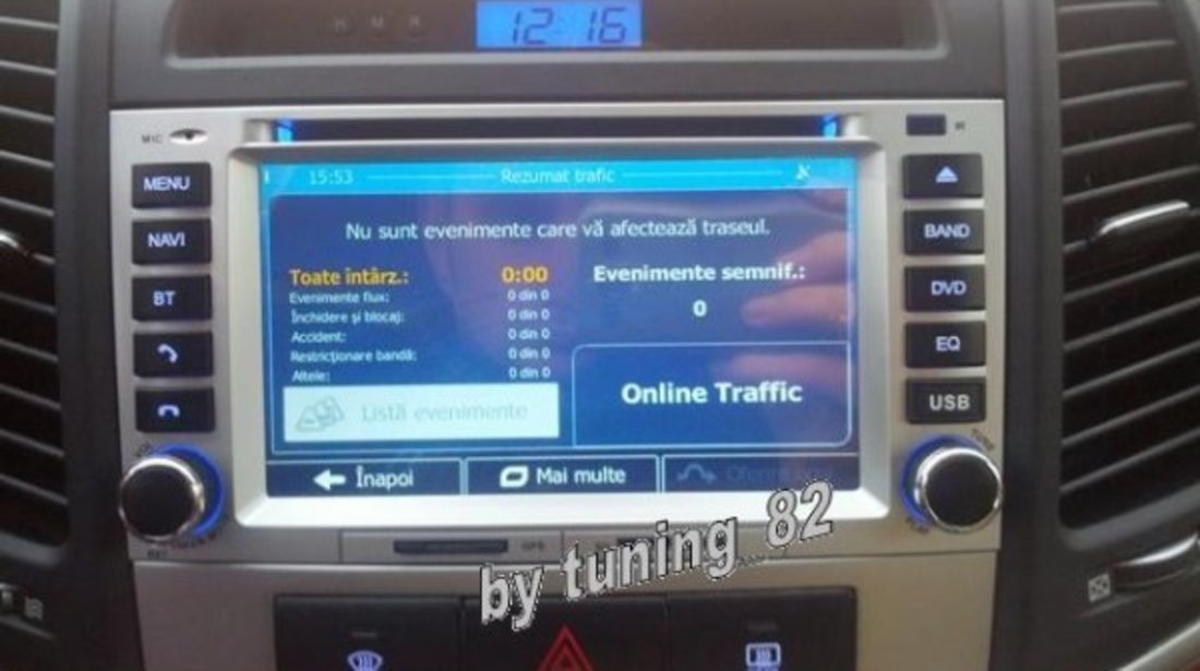 Dvd Gps Auto Navigatie Dedicata ANDROID HYUNDAI SANTA FE NAVD-A008